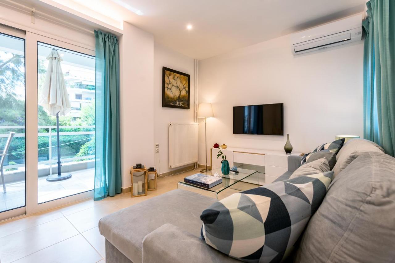 Lux 1-Bedroom Apartement Next To The Sea In Voula Athens Ngoại thất bức ảnh